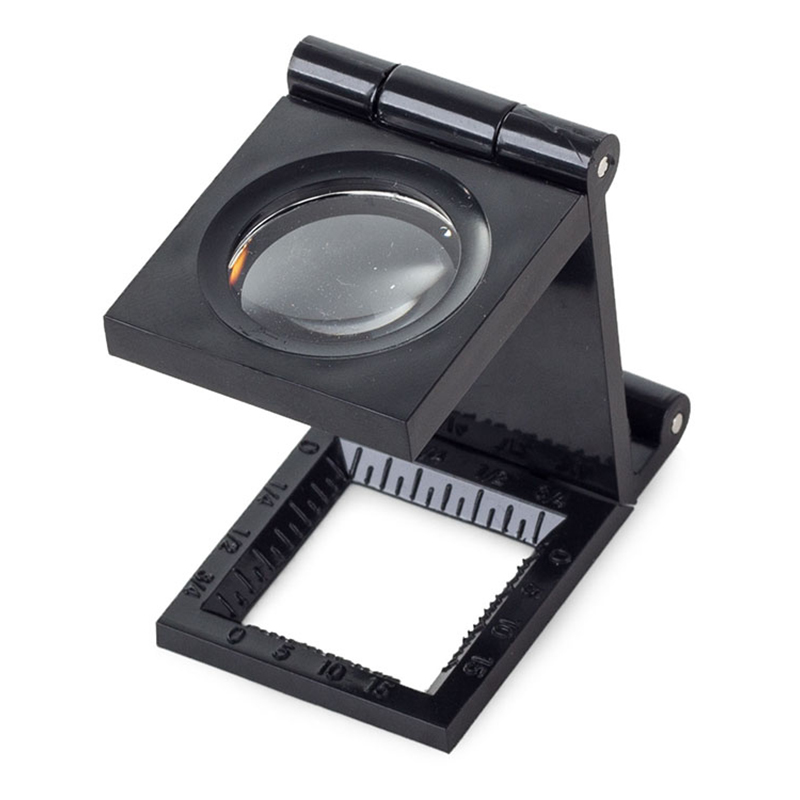 Skladacia lupa na šperky s mierkou 8 x 20 mm