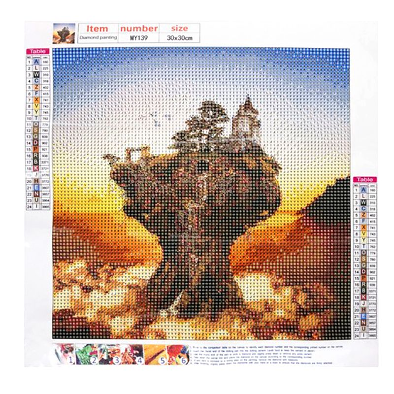 Diamantová výšivka Kláštor