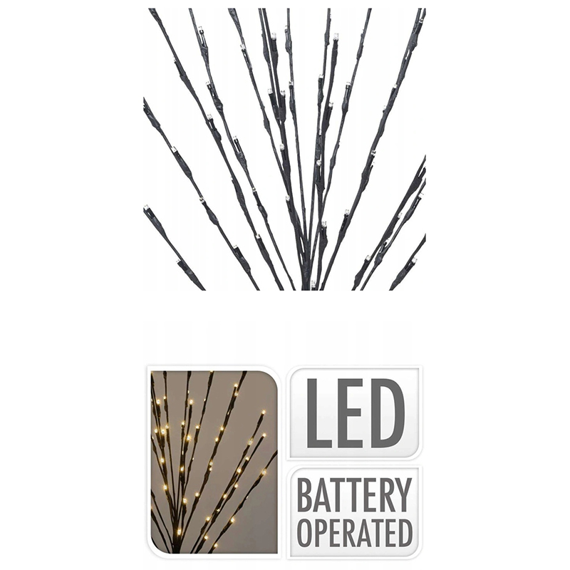 Zápich do záhrady LED stromček 110cm