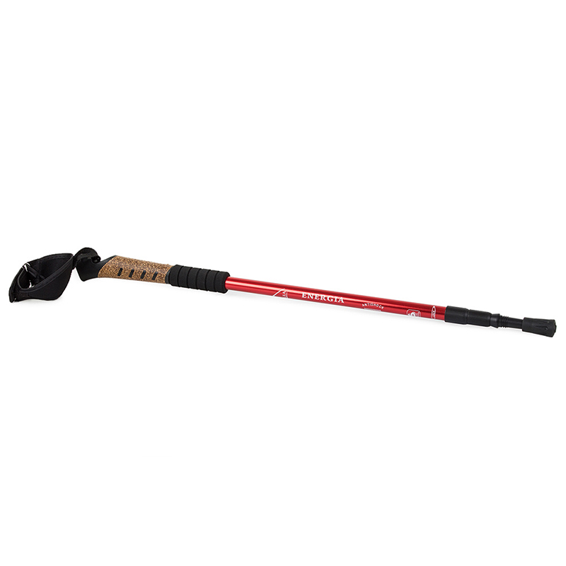 ENERGIA - HQ Teleskopická turistická palica Nordic červená 1ks