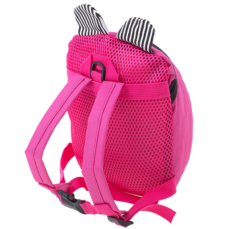 Ružový medveď - Dievčenský batoh 