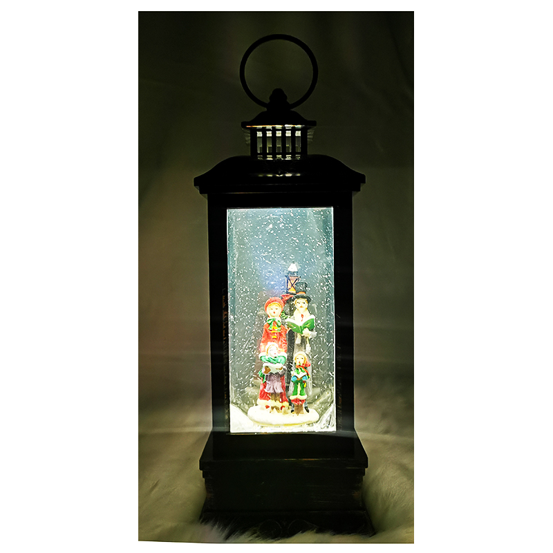 Lampáš LED 30cm s rodinkou