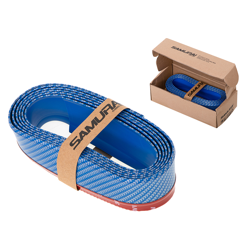 SAMURAI - Ochranná páska na nárazník 5D modrá