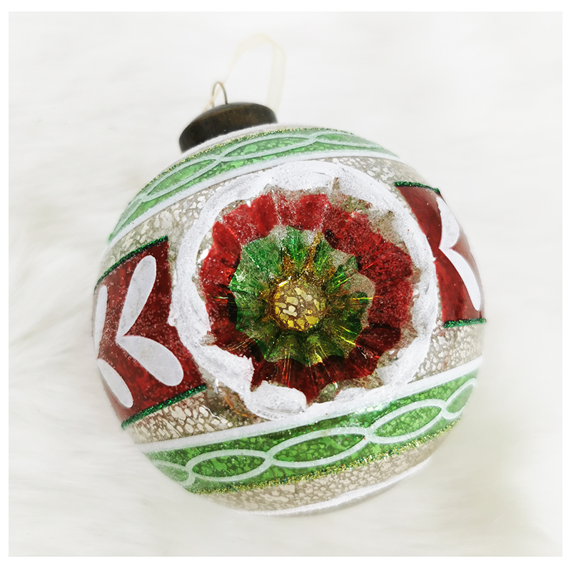 Vianočná retro guľa 