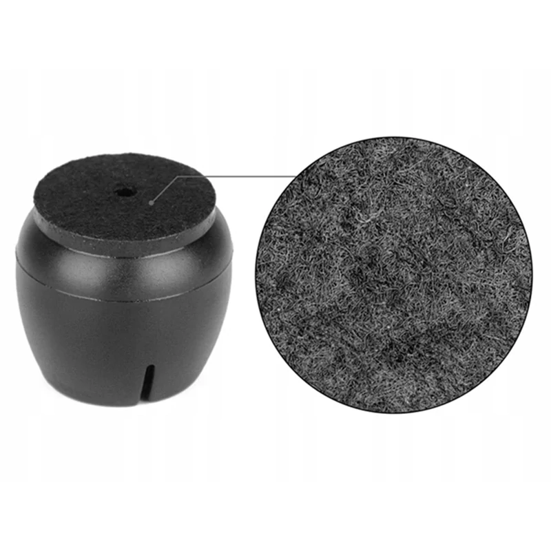 Protišmykové podložky pod nábytok (12-16mm) 16ks čierne