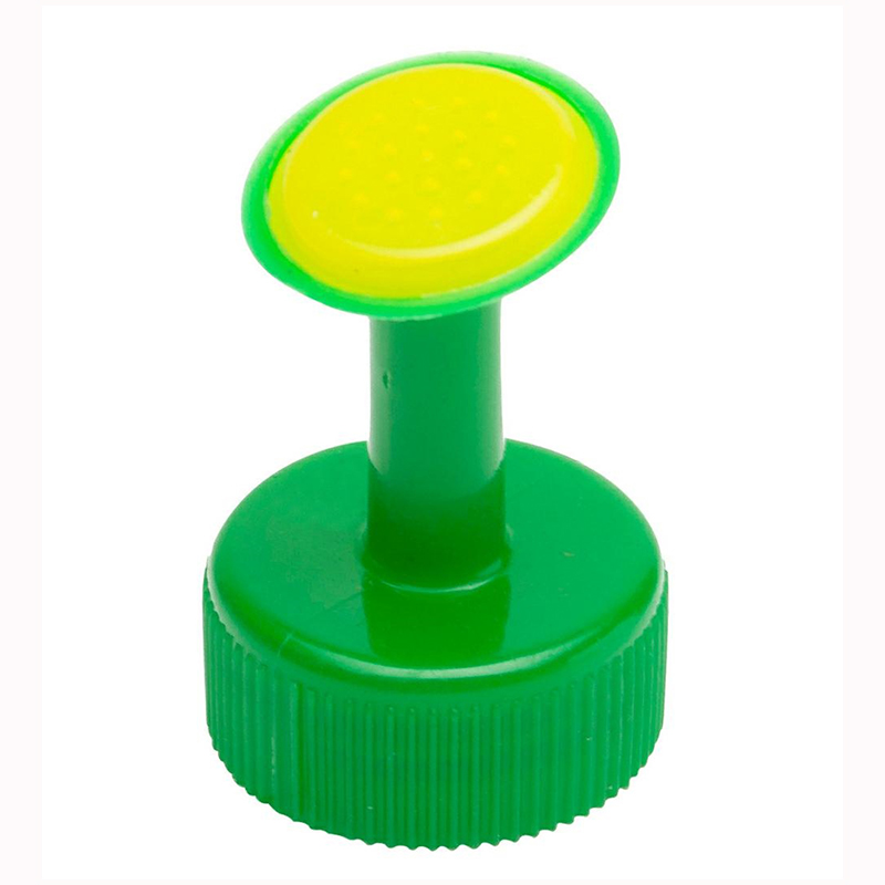 Násada na fľašu na polievanie s rozprašovačom zelená