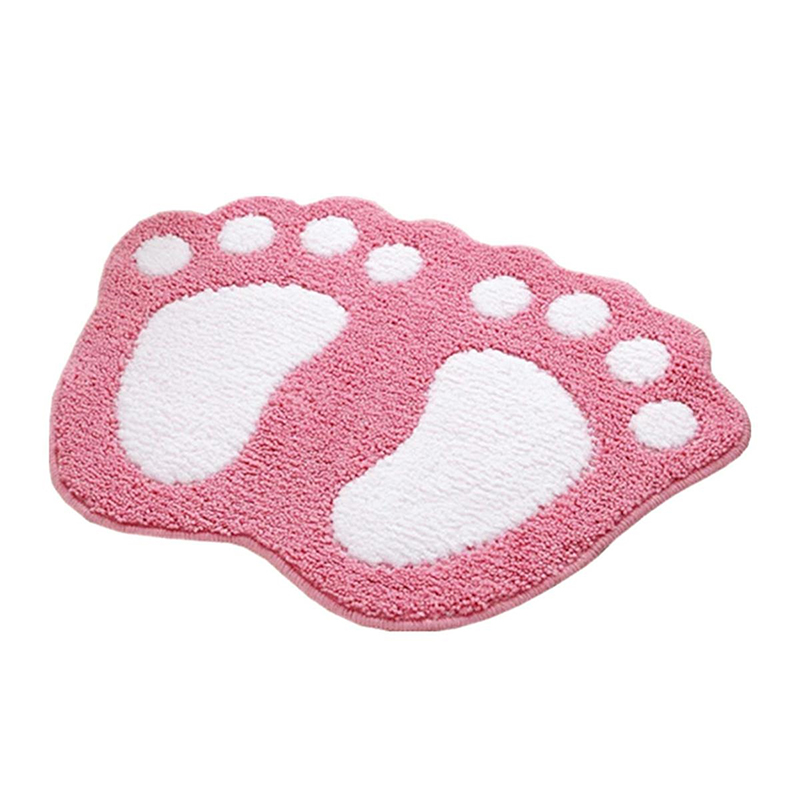 Koberček do kúpelne ružový