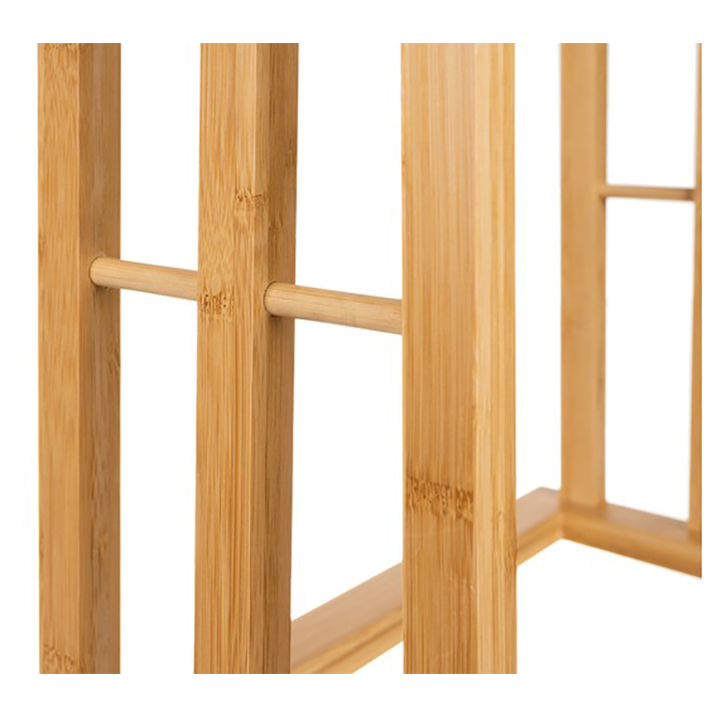 Bambusový vešiak na uteráky a odevy 