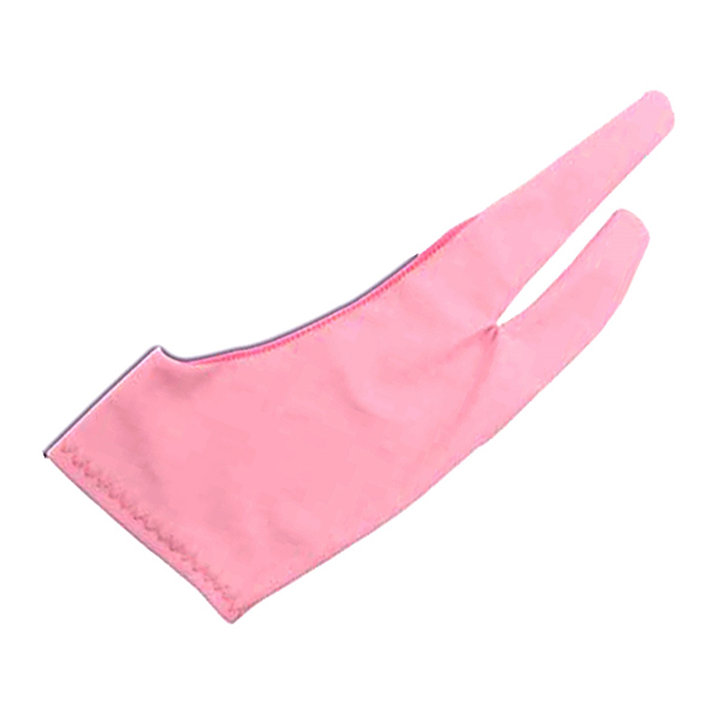 Rukavica na kreslenie na grafických tabletoch ružová