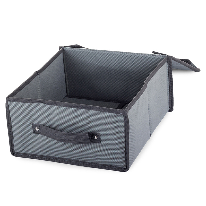 Odkladací vak do skrine - Organizér šedý 30 x 30 x15 cm