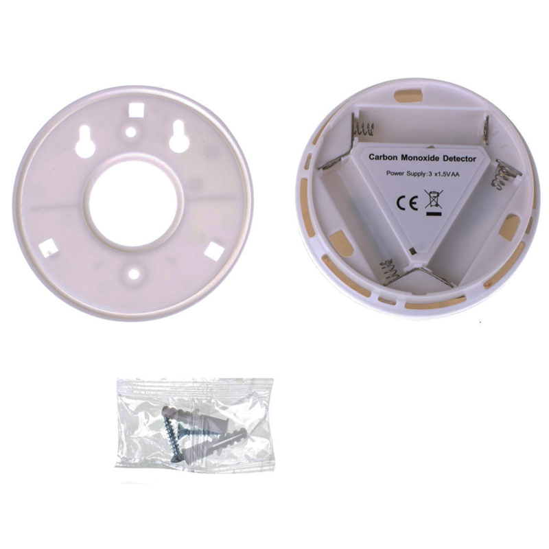 Detektor oxidu uhoľnatého a dymu s LCD displejom