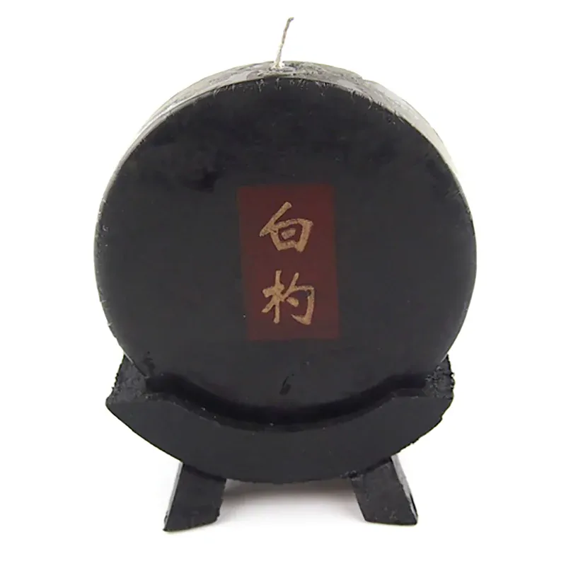 Čínska dekoračná sviečka na stojane