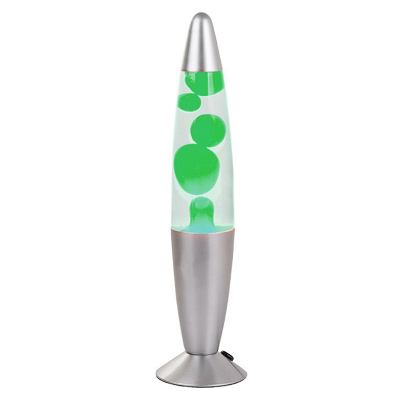 Lávová lampa zelená