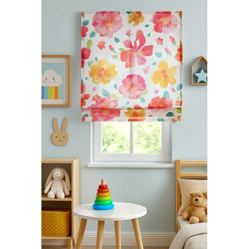 My Home - Záclona rímska Kvety 140 x 80cm : 863465 Grosse 3