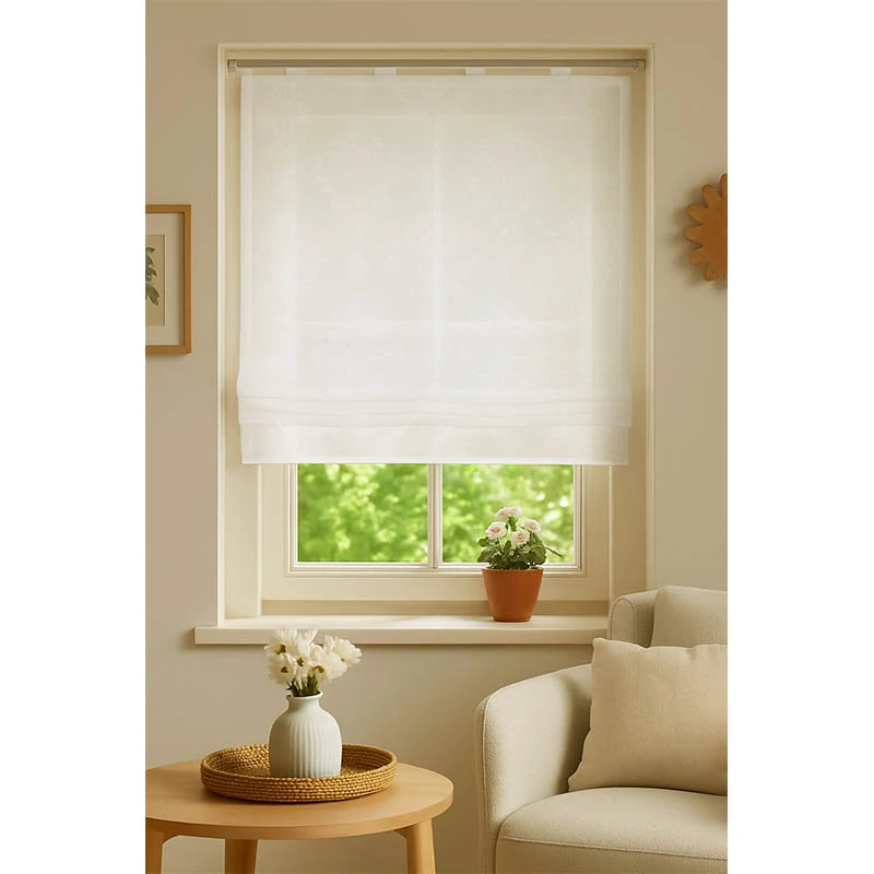 My Home - Záclona rímska biela so vzorom 140 x 80 cm : 283876 Grosse 3