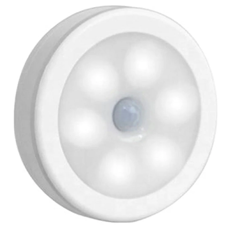 Lampa 6 LED so senzorom pohybu