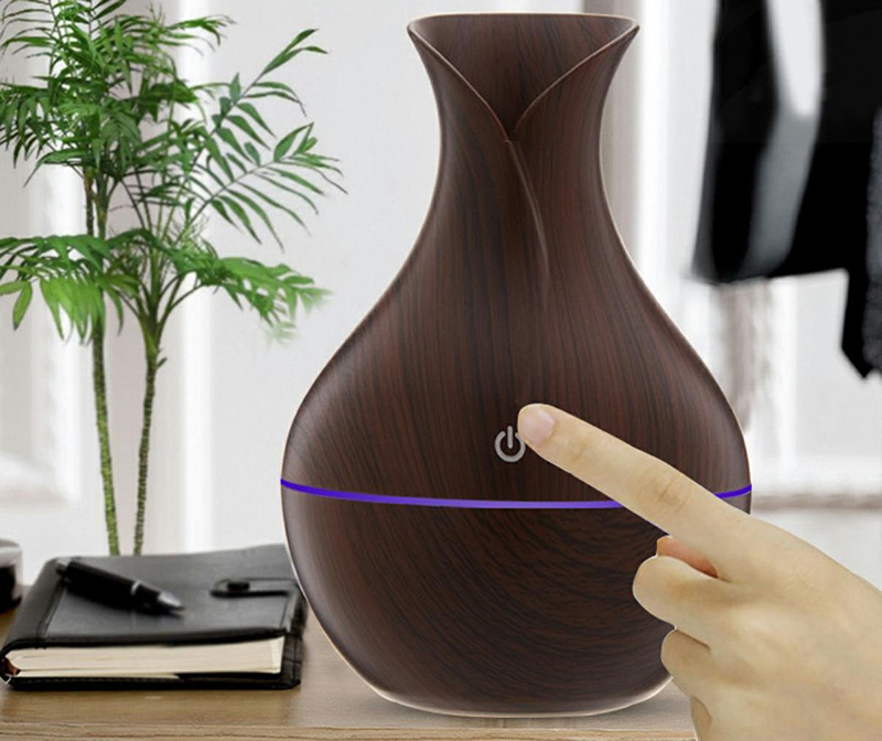 Zvlhčovač vzduchu difuzér hnedý