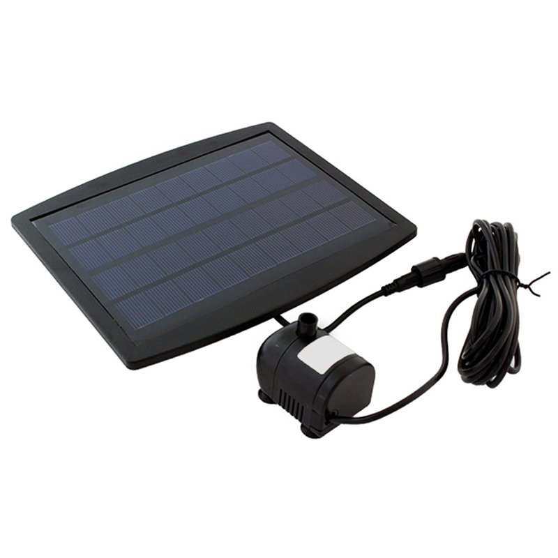 Fontána so solárnym čerpadlom