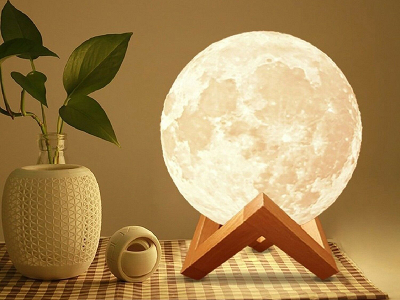 Lampa nočná Mesiac 14cm