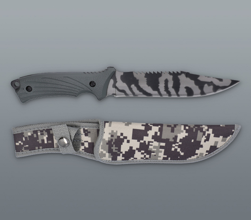 Nôž taktický Columbia 918A kamufláž 30/16cm