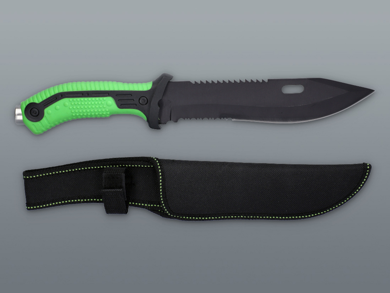 Nôž taktický Columbia 2204A Green 32/18cm