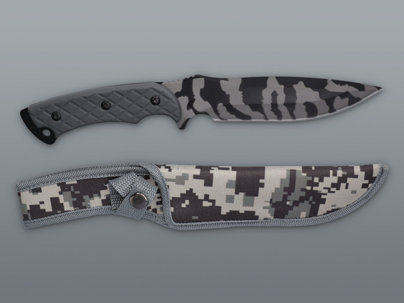 Nôž taktický Columbia 1028A kamufláž 29/16cm