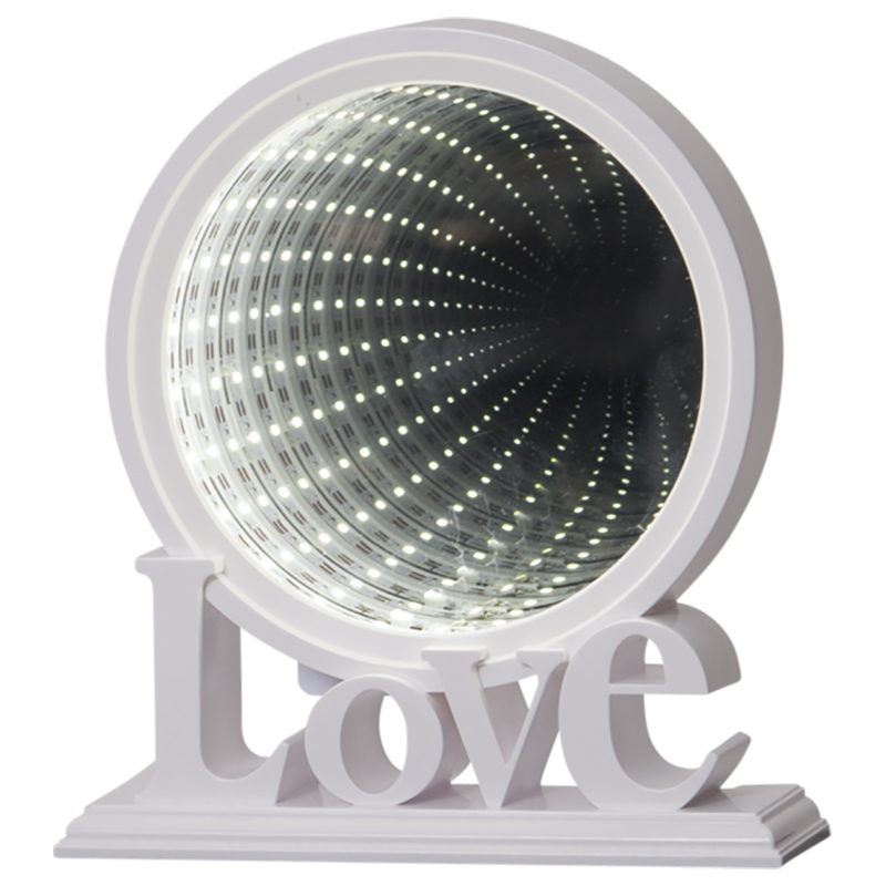 3D Love - Dekoračná lampa 26 LED biele 