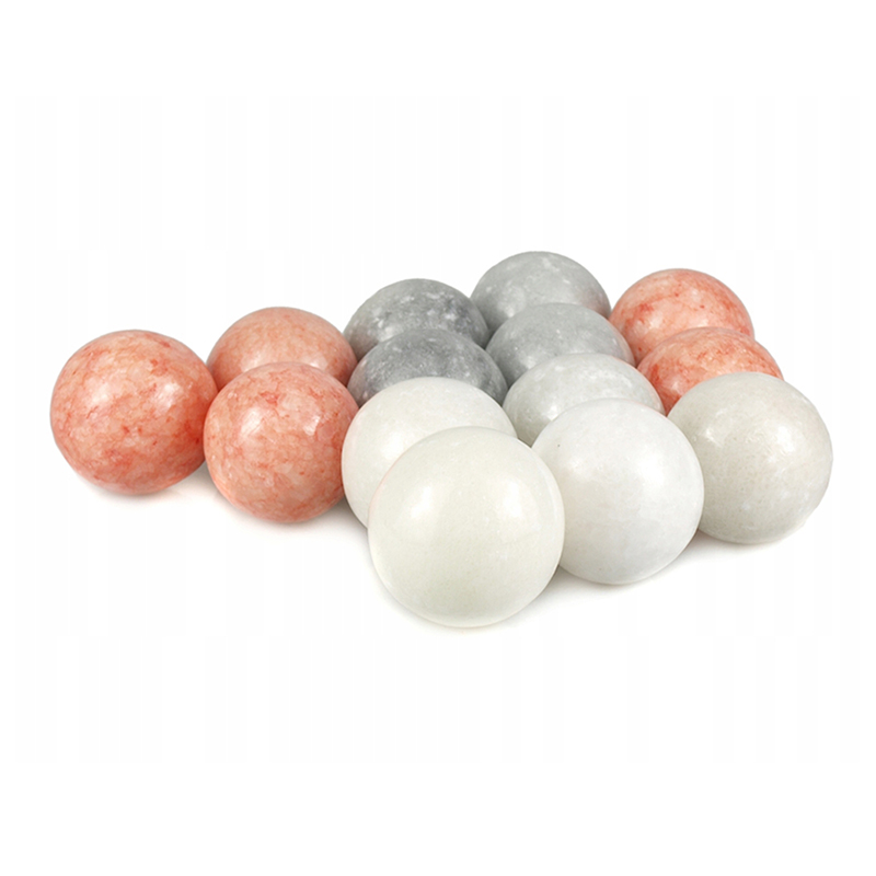 Dekoračné mramorové gule sada