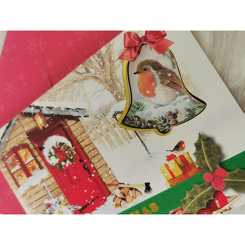 Sada Vianočných pohľadníc s obálkami 10ks