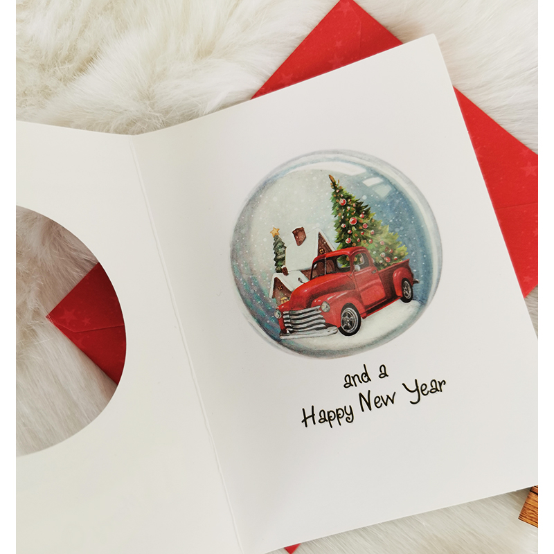 Sada Vianočných pohľadníc s obálkami 10ks