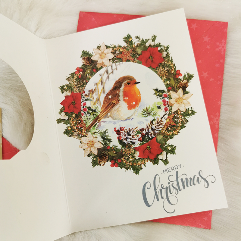 Sada Vianočných pohľadníc s obálkami 10ks