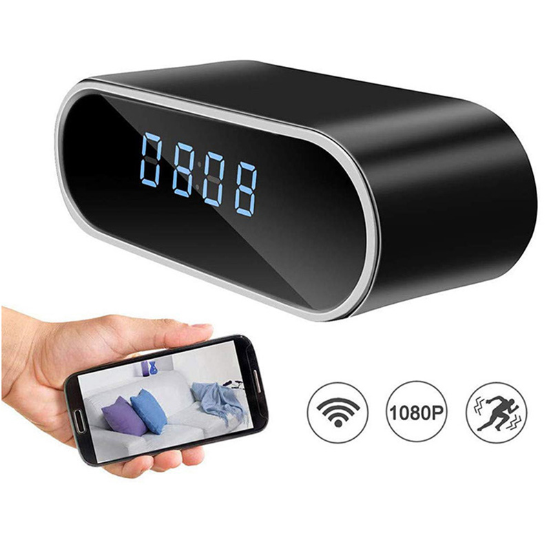 Mini Wi-Fi budík so skrytou kamerou