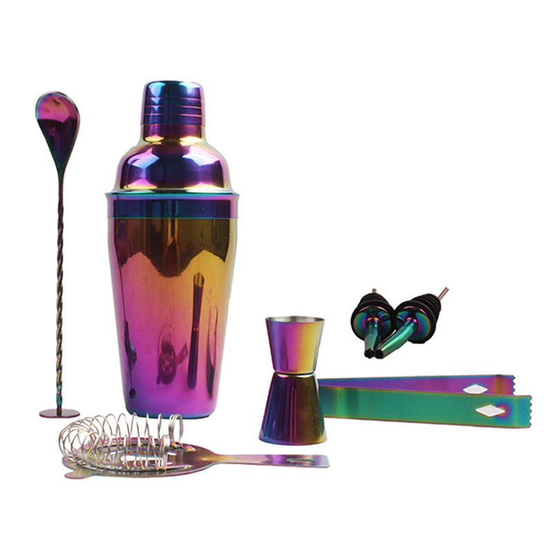 Sada pre barmana 8ks - Rainbow