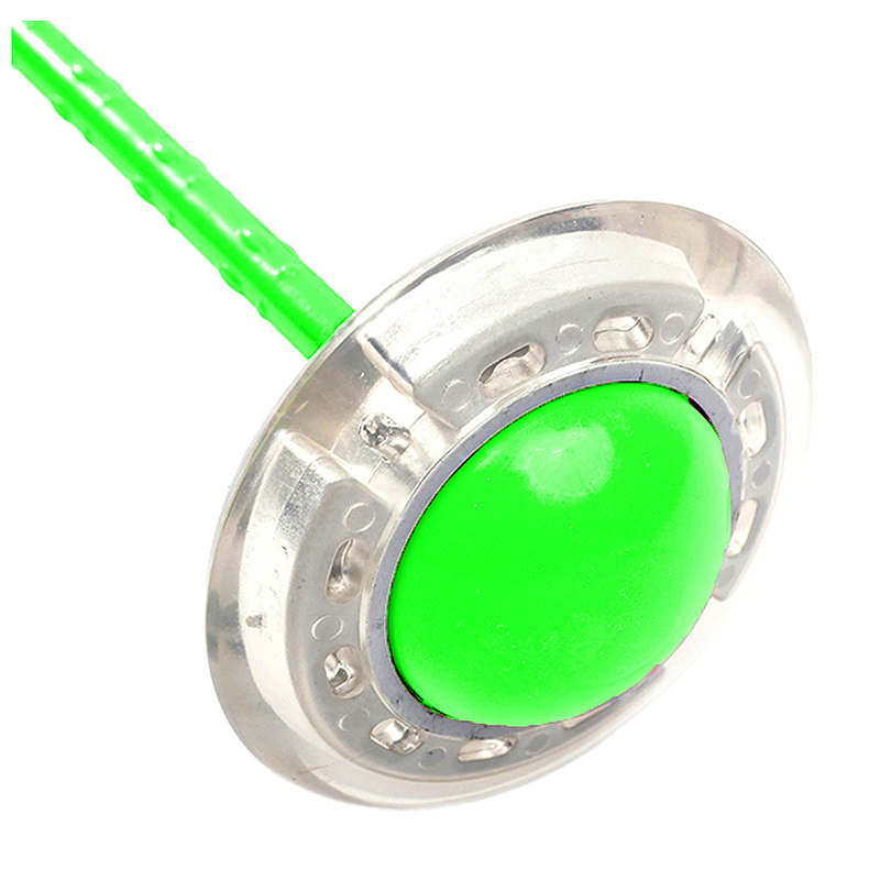 Hula Hop na skákanie LED zelené