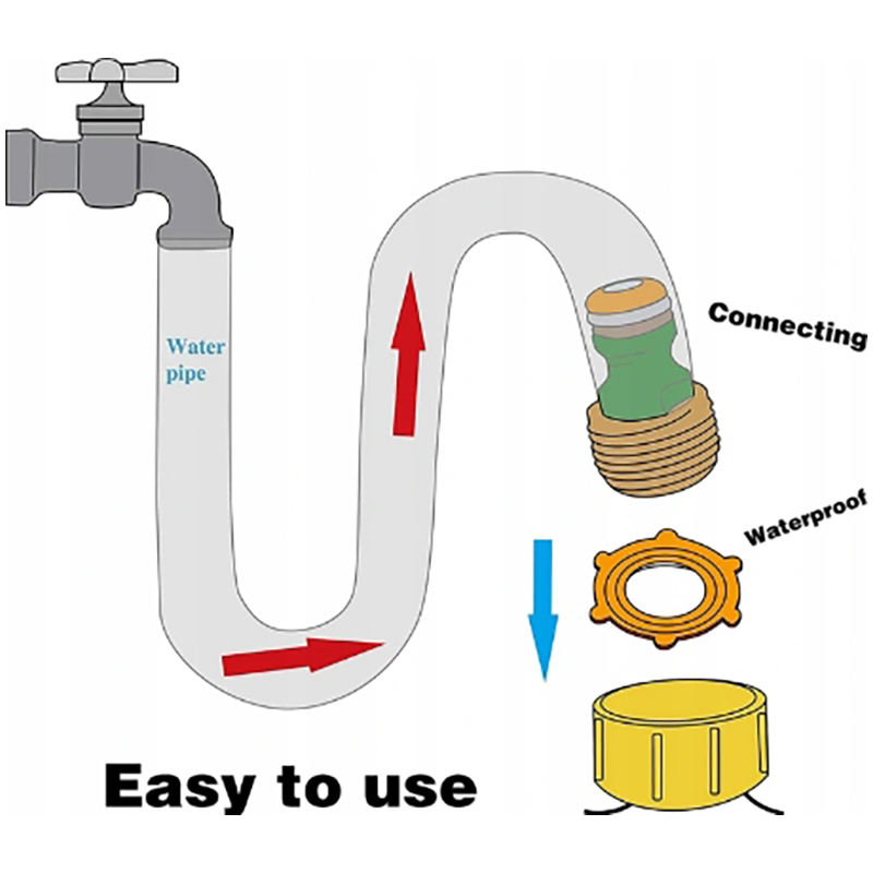 Nafukovací dinosaurus so sprchou modrý