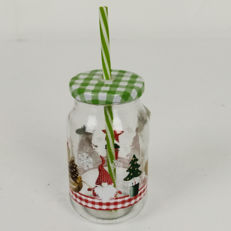 CERVE - Pohár so slamkou Smoothies Christmas