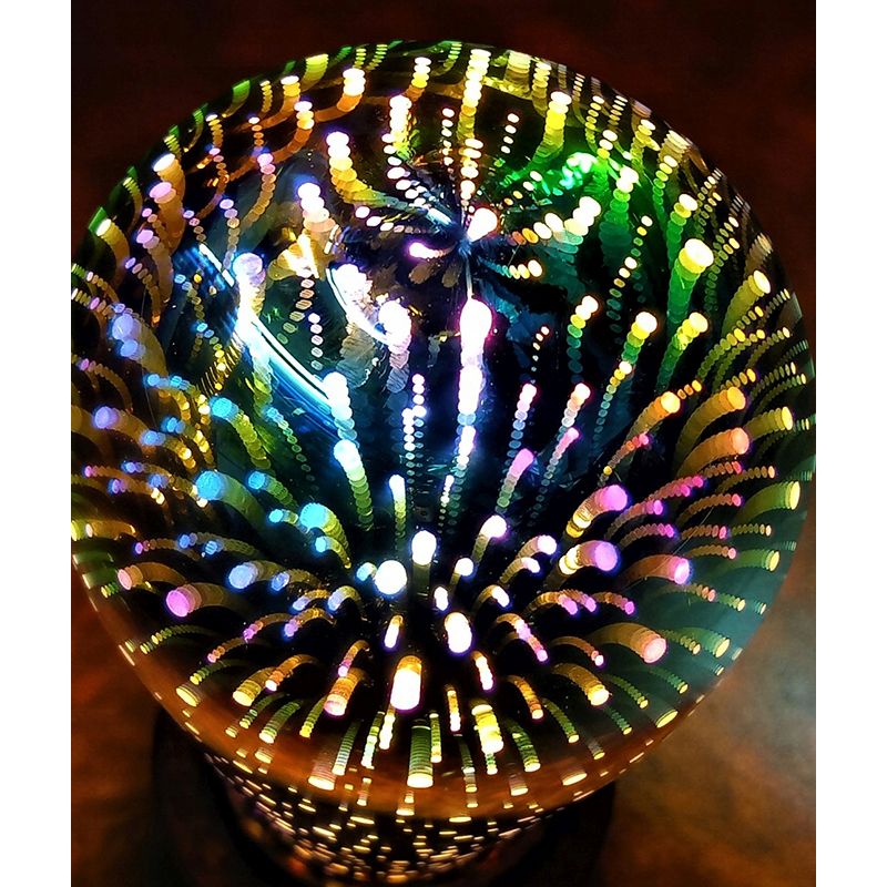 Žiarovka LED silver rainbow