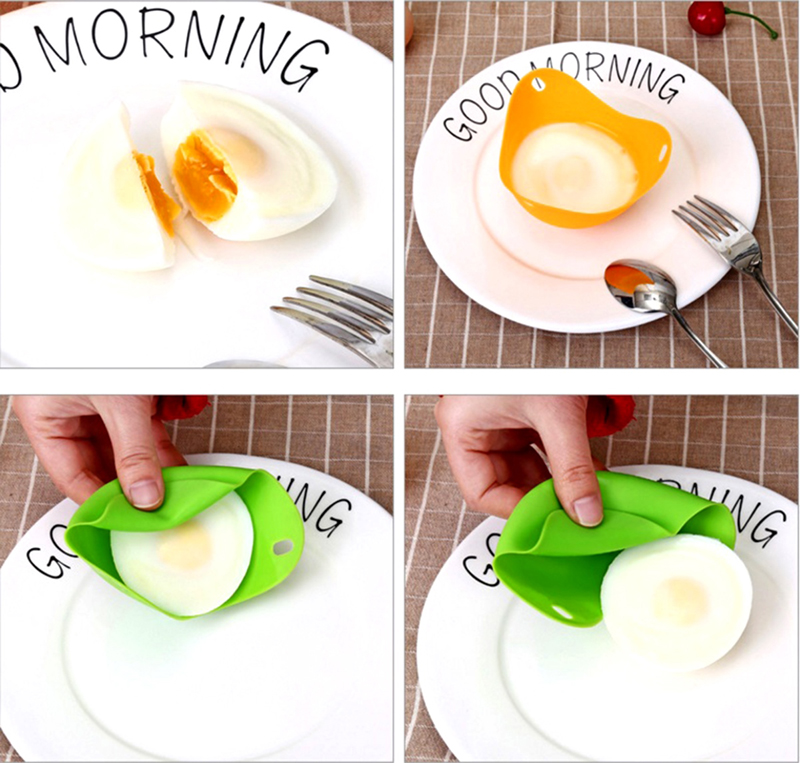 Silikónové nádobky na varenie vajec 4ks 