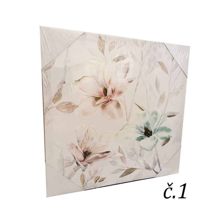 Obraz na stenu biely