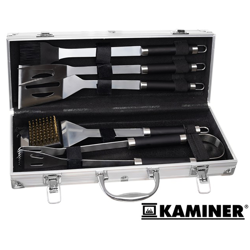 KAMINER - Náradie na grilovanie v kufríku