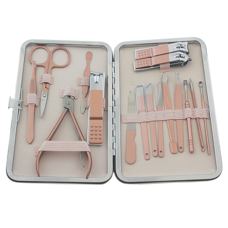 Luxusná manikúrová sada 16-dielna