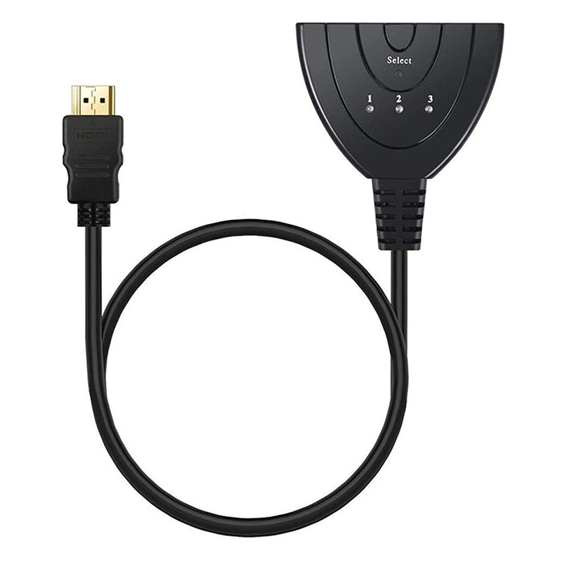 Rozdeľovač HDMI 3 porty Full HD 1080p