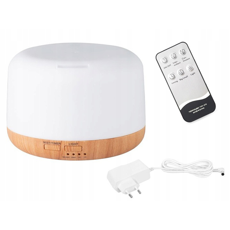 Ionizátor a zvlhčovač vzduchu RGB 300ml na diaľkové ovládanie