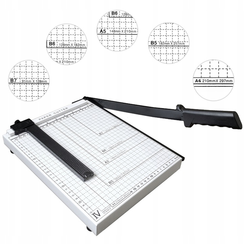 Rezačka na papier páková A4