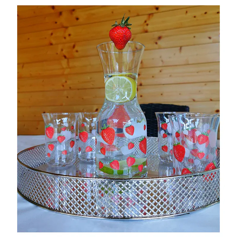 Podnos dekoračný so zrkadlom glamour XXL