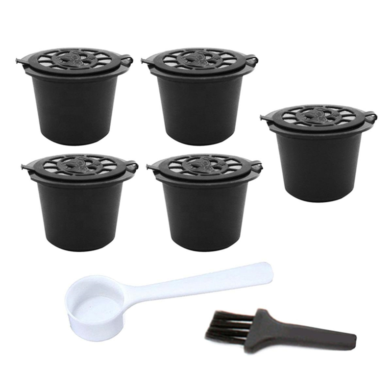 Opakovateľne použiteľné kapsulky Nespresso 5x