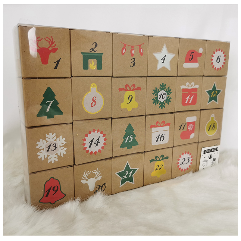 Adventný kalendár - krabičky 