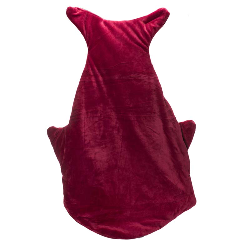 Detský spací vak 80x50cm bordový