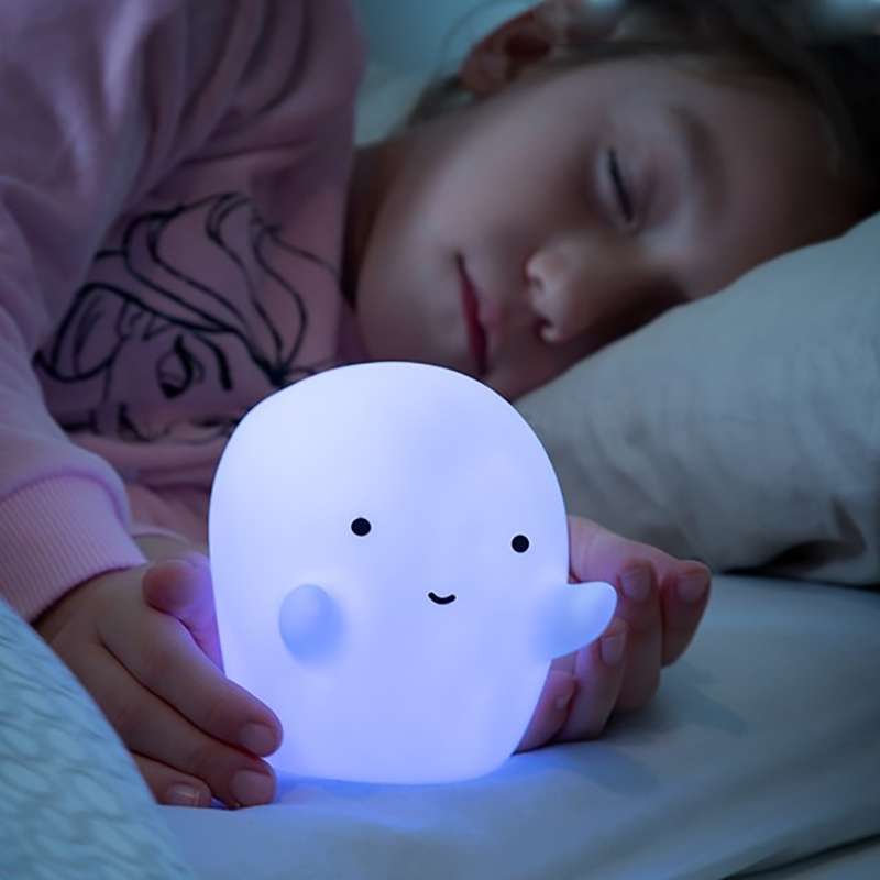 Detská led lampa farebná duch 