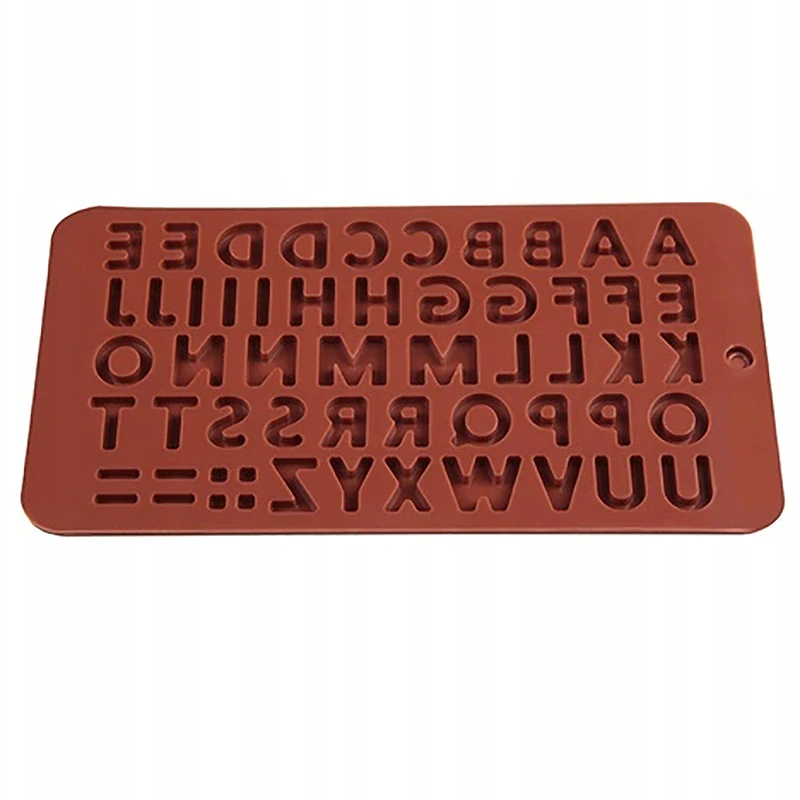 Silikónová forma na čokoládu Písmená